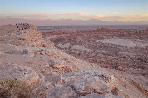 sunset views   valle de la luna moon valley atacama desert