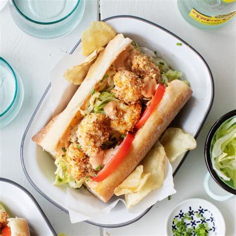 Crispy Cauliflower Po' Boy Sandwich - Love and Lemons | Recipe | Po boy ...