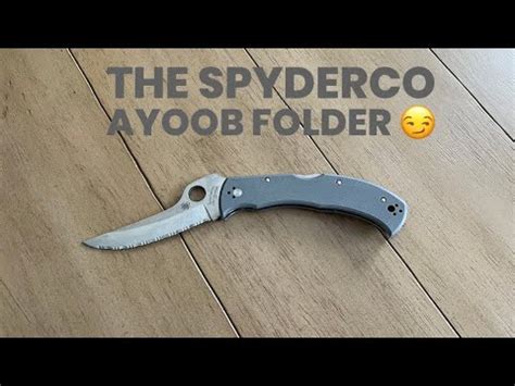 My Thoughts The Spyderco Ayoob Sprint Run Folding Knife In Cruwear