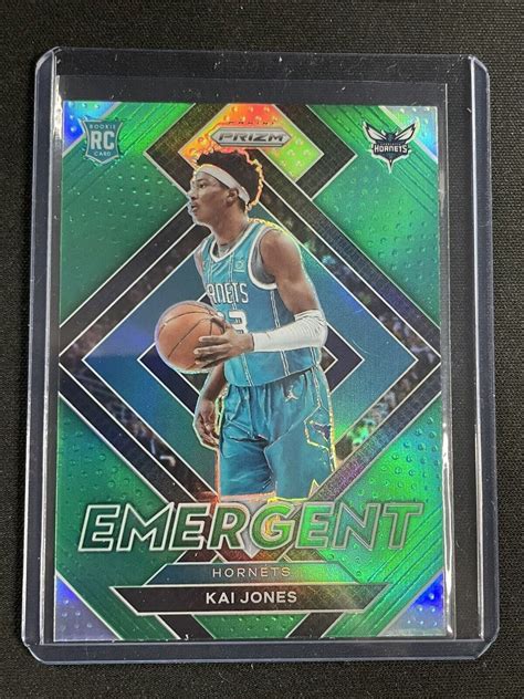 Mavin 2022 Panini Prizm Emergent Kai Jones