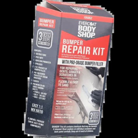 105052 - Bumper Repair Kit with Pro-Grade Bumper Filler - ITW Evercoat ...