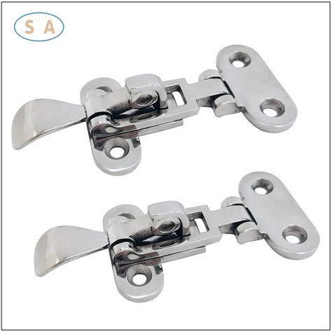 Marine Hardware Stainless Steel Boat Door Lock Hinge Staple Latch ...