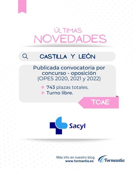 Tcae Para Sacyl Publicada Convocatoria Por Concurso Oposici N Opes