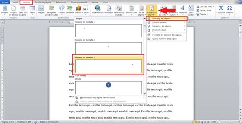 Enumerar P Ginas En Word Ejemplos Y Consejos