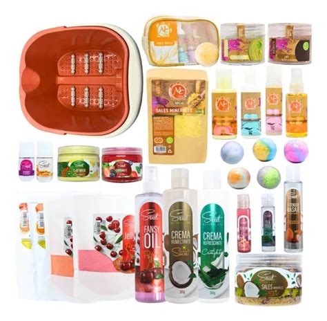 Kit Mix Mc Spa Sweet Tina Pedicure Sales Y Exfoliante 30pz Envío gratis