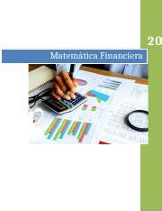 TRABAJO FINAL matematica financiera 2 docx 20 Matemática Financiera