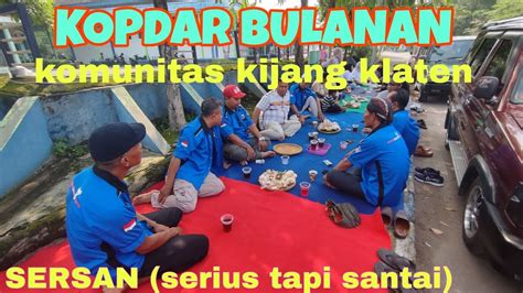 Kopdar Bulanan Komunitas Kijang Klaten Youtube