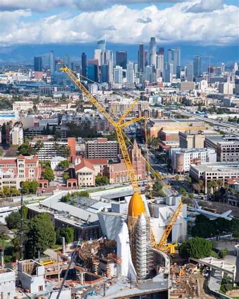 View of Los Angeles from the Science Museum : r/skyscrapers