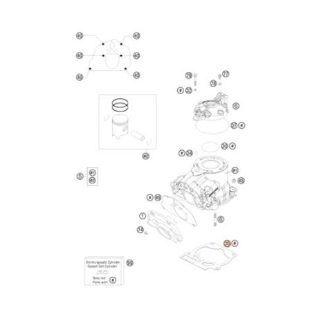 Junta De Base De Cilindro De Motor Ktm Loja Virtual