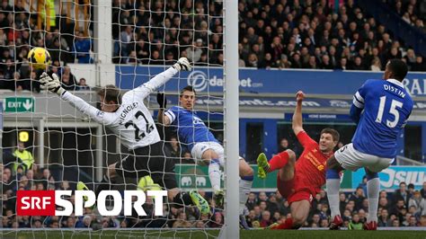 Internationale Ligen Spektakuläres Unentschieden im Merseyside Derby