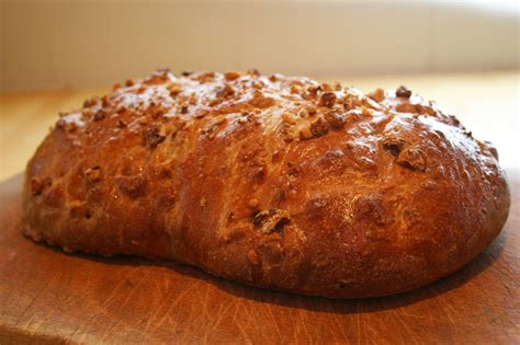 Honey and Walnut Bread - Dom in the Kitchen