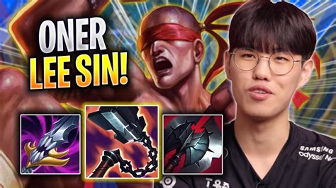 ONER IS A GOD WITH LEE SIN T1 Oner Plays Lee Sin JUNGLE Vs Viego