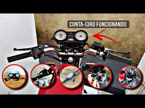 Painel Da Estrada CBX 200 Na Cg 89 Conta Giro Funcionando Certinho