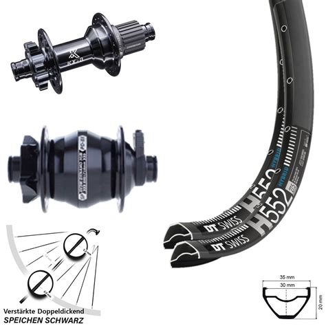 DT Swiss H 552 Laufradsatz 29 Zoll KX B Boost Micro Spline 12 Fach