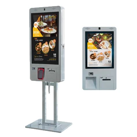 Kfc Self Ordering Kiosk Touch Screen Cashless Pos Fast Food Self