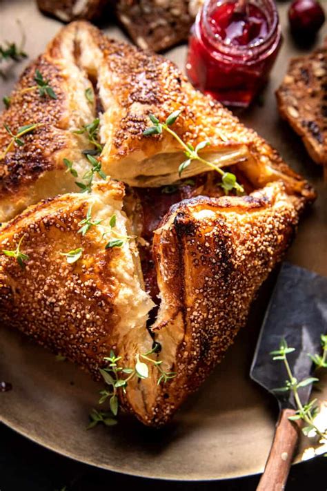 Prosciutto Wrapped Baked Brie In Pastry Half Baked Harvest