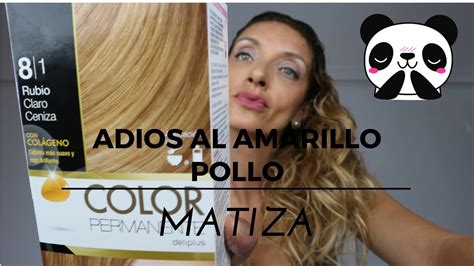 COMO MATIZO MI CABELLO CON TINTE RUBIO CENIZA DE MERCADONA YouTube