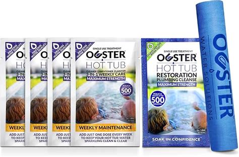 Amazon Bio Ouster Hot Tub Chemical Kit Bundle In Weekly