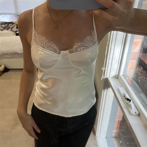 Gorgeous Lace Slip Top From Universal Store Depop