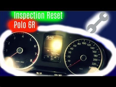 Vw Polo R Service Reset Vw Polo Service Light Reset Youtube How