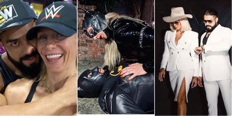 10 Pictures Of Charlotte Flair & Andrade Like You've Never Seen Them Before