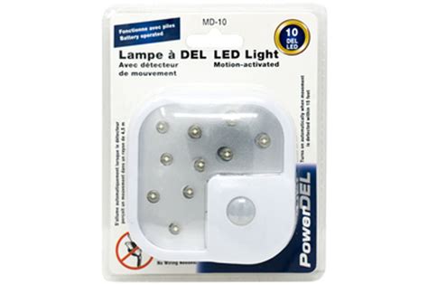 10 LED Motion Activated Light