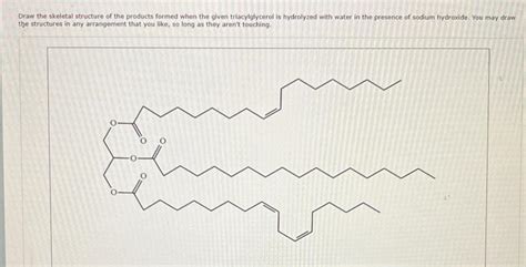 Solved Draw The Skeletal Structure Of The Products Formed Chegg