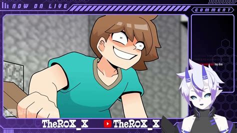 R0x X Reacciona A Las Aventuras De Steve Y Alex Minecraft Anime By