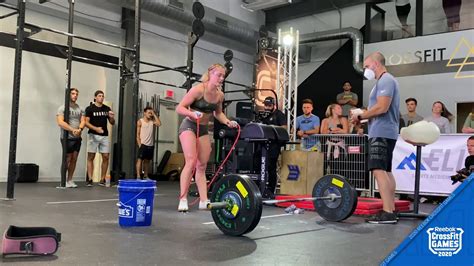 Brooke Wells Event 7 Awful Annie Crossfit Games 2020 Youtube