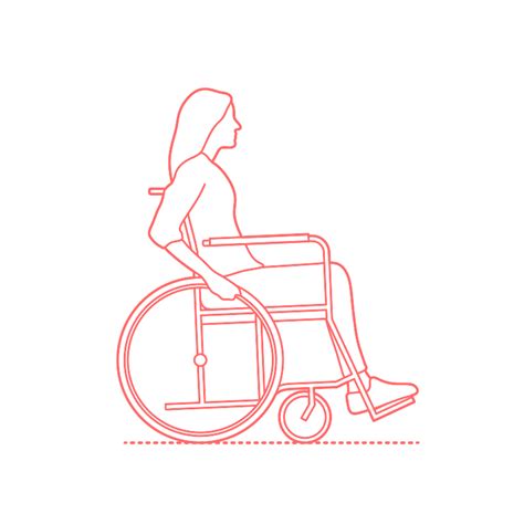 Steps To Draw A Wheelchair