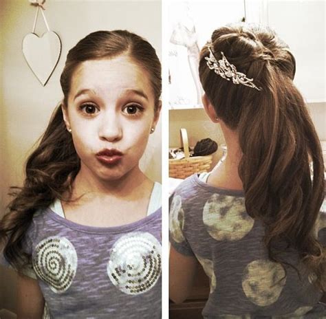 Kenzie Her Cute Hairstyle Dance Moms Dancers Dance Mums Dance Moms