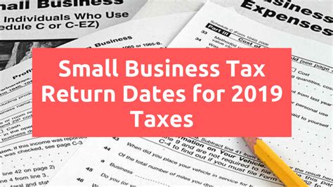 Tax Return Dates Chart Printable Forms Free Online