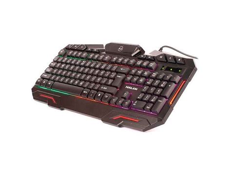 TECLADO HALION RAINBOW HA K934 GAMER LED 3 COLORES