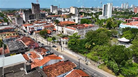 Historic Buildings At City Of Joao Pessoa At Paraiba State Medieval Buildings At Historic