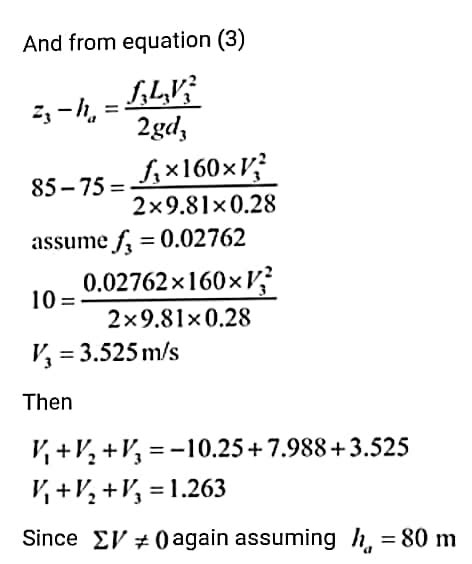 Solved Consider The Three Reservoir System Of Fig With The Following