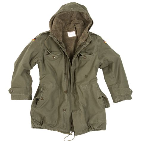 German Army Parka With Liner Olive Parka Military St