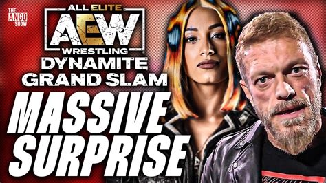 AEW Planning HUGE Surprise For Grand Slam WWE Announces Debut More