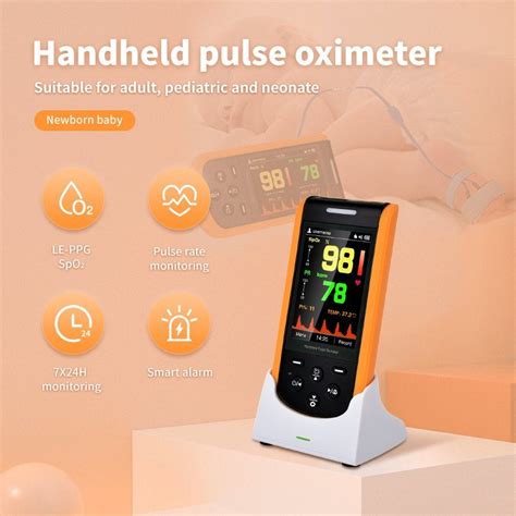 Handheld Pulse Oximeter Portabl Spo2 Paediatric Pulse Oximeters