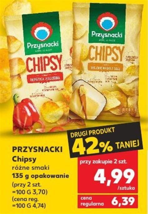 Promocja Przysnacki Chipsy 135g W Kaufland