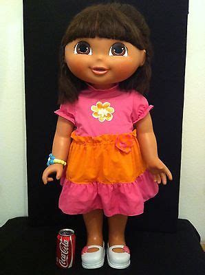 MY SIZE DORA THE EXPLORER DOLL - 34" DORA DOLL - GIANT DORA - LIFE SIZE ...