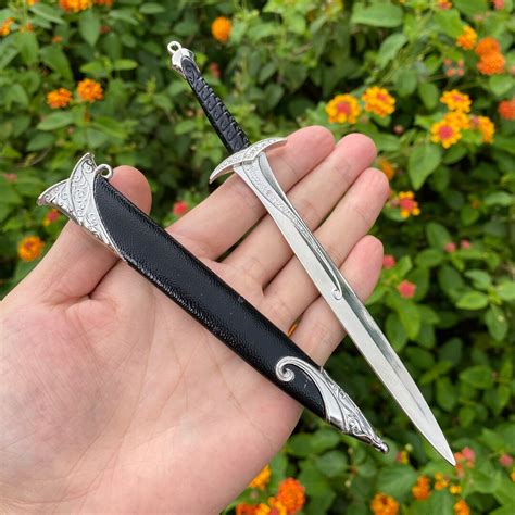 Bilbo Baggins Sting Sword Miniature Small Sting Elf Dagger Mini Frodo