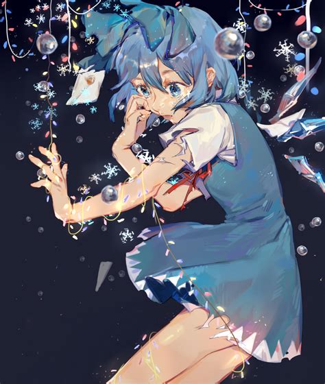 Cirno Crying Zerochan Anime Image Board