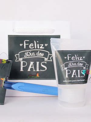 Lembrancinha Dia Dos Pais Kit Barbear Compre Produtos Personalizados