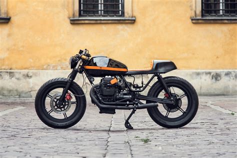 Moto Guzzi V65 Cafe Racer By Ventus Garage BikeBound