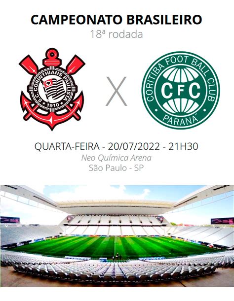 Corinthians X Coritiba Veja Onde Assistir Escalações Desfalques E