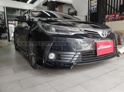 Bodykit Showroom Style For TOYOTA COROLLA ALTIS 2017 Rstyle Racing