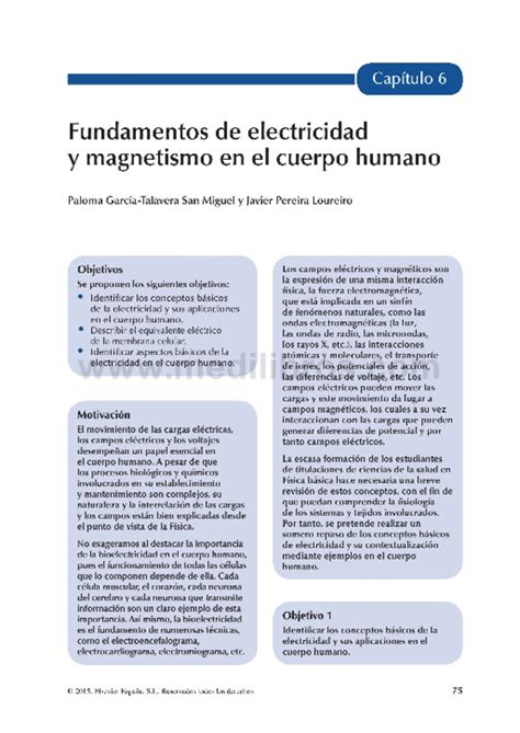 Electricidad Y Magnetismo Fundamentos De Electricidad Y Magnetismo En