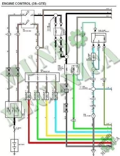 Diagrama Electrico Toyota Celica T180 1989 1993 En Venta En Santiago RM