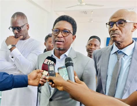 Kaporo Le Fablab De Lenpt Inaugur Par Le Ministre Alpha Bacar Barry