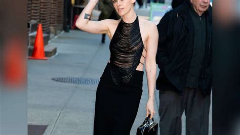 Skandalöser Fashion Moment Sie zeigt fast alles Kristen Stewart